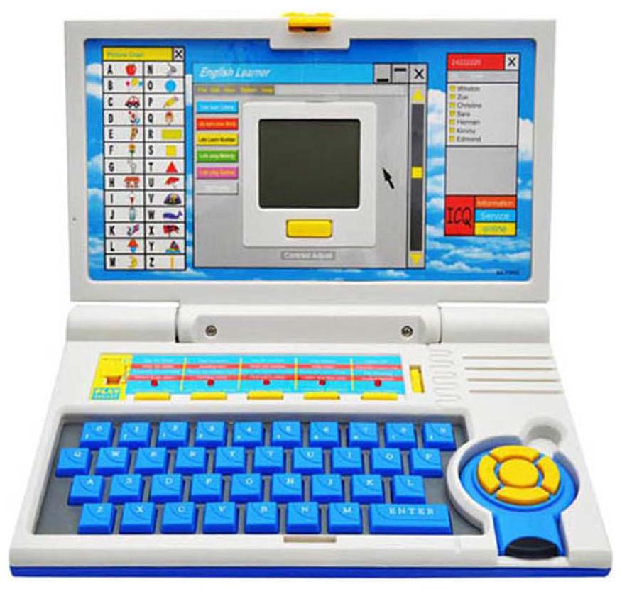 

Prasid White And Blue English Learner Laptop (20 Activities)