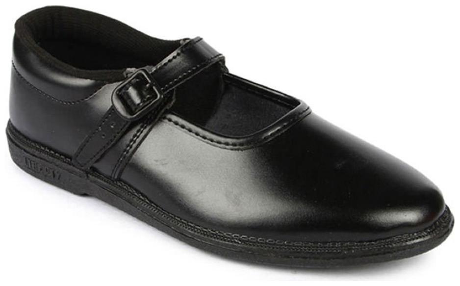 

Liberty Black Girls School shoes
