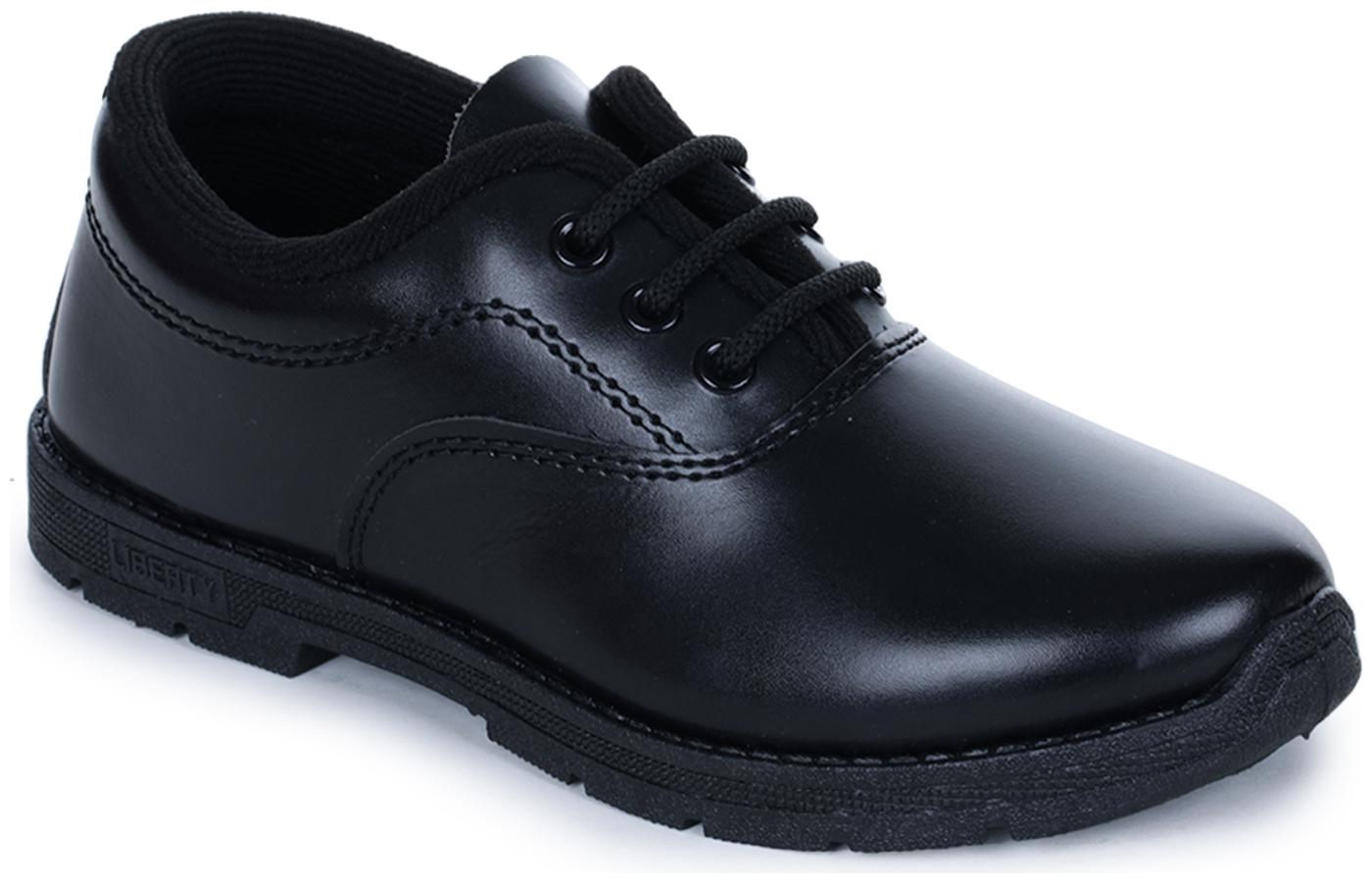 

Liberty Black Boys School Shoes
