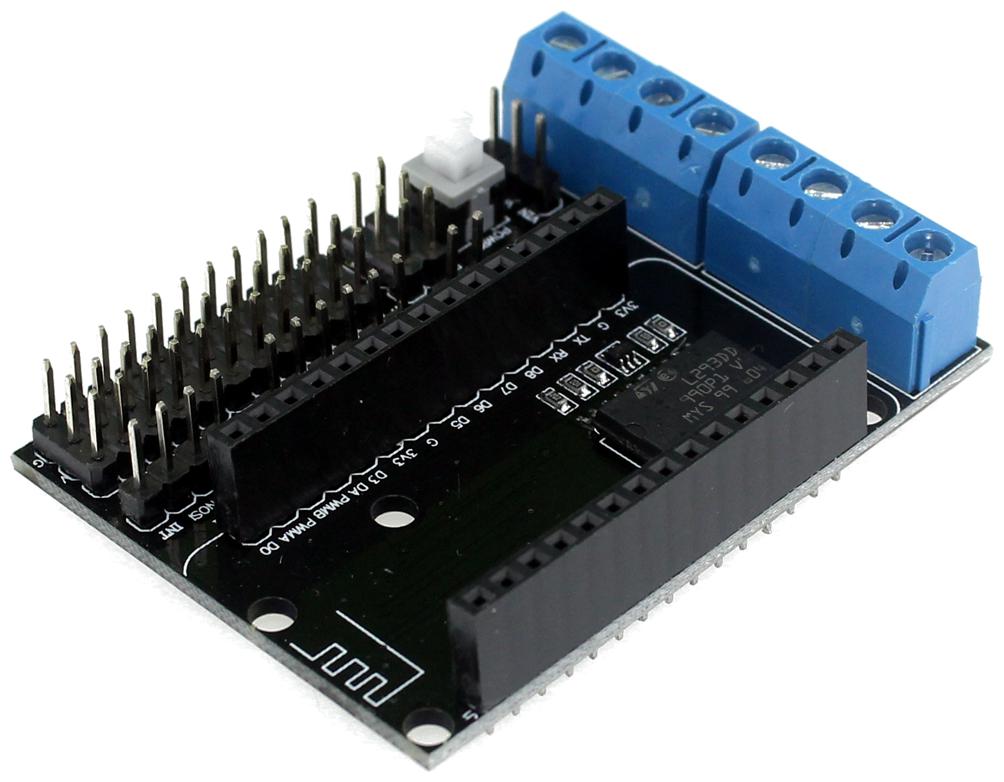 

Prime Intact L293D Motor Driver Board For Esp8266 Wifi Nodemcu Lua Esp12E