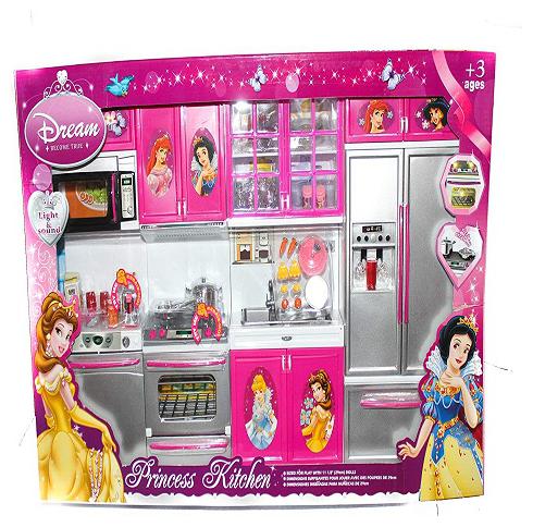 

Princess Beautiful Battery Operated Kitchen Set