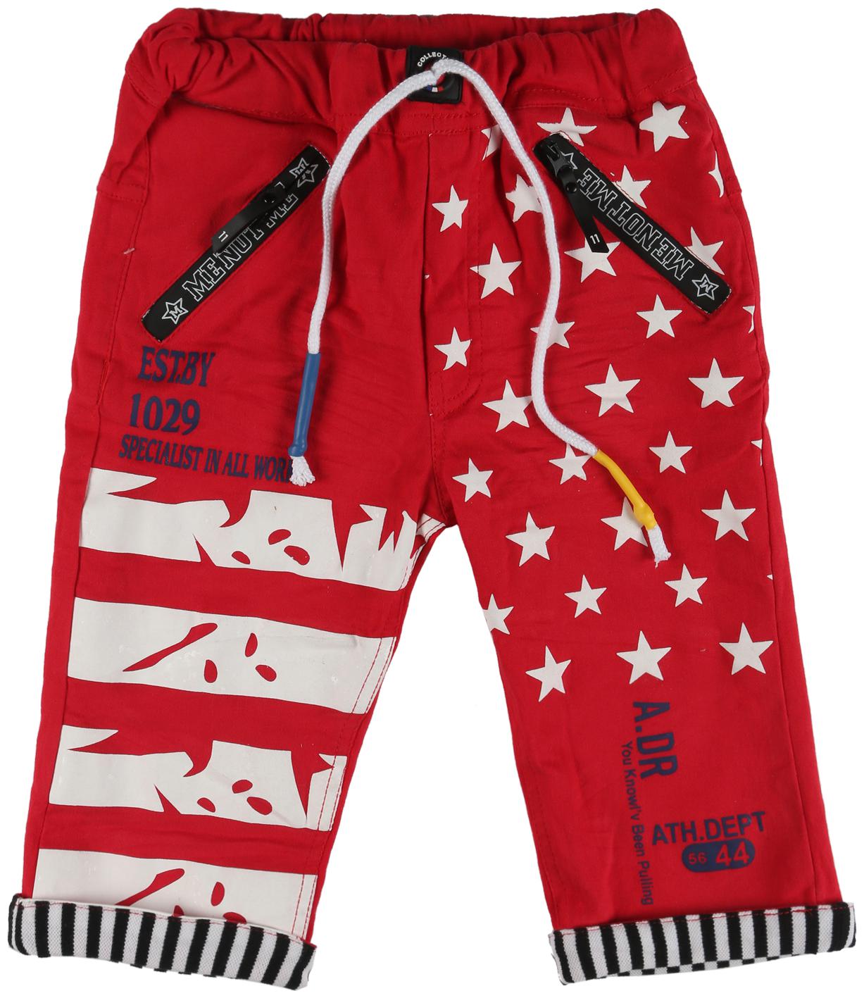 

TOONYPORT Baby boy Denim Printed 3 4th - Red