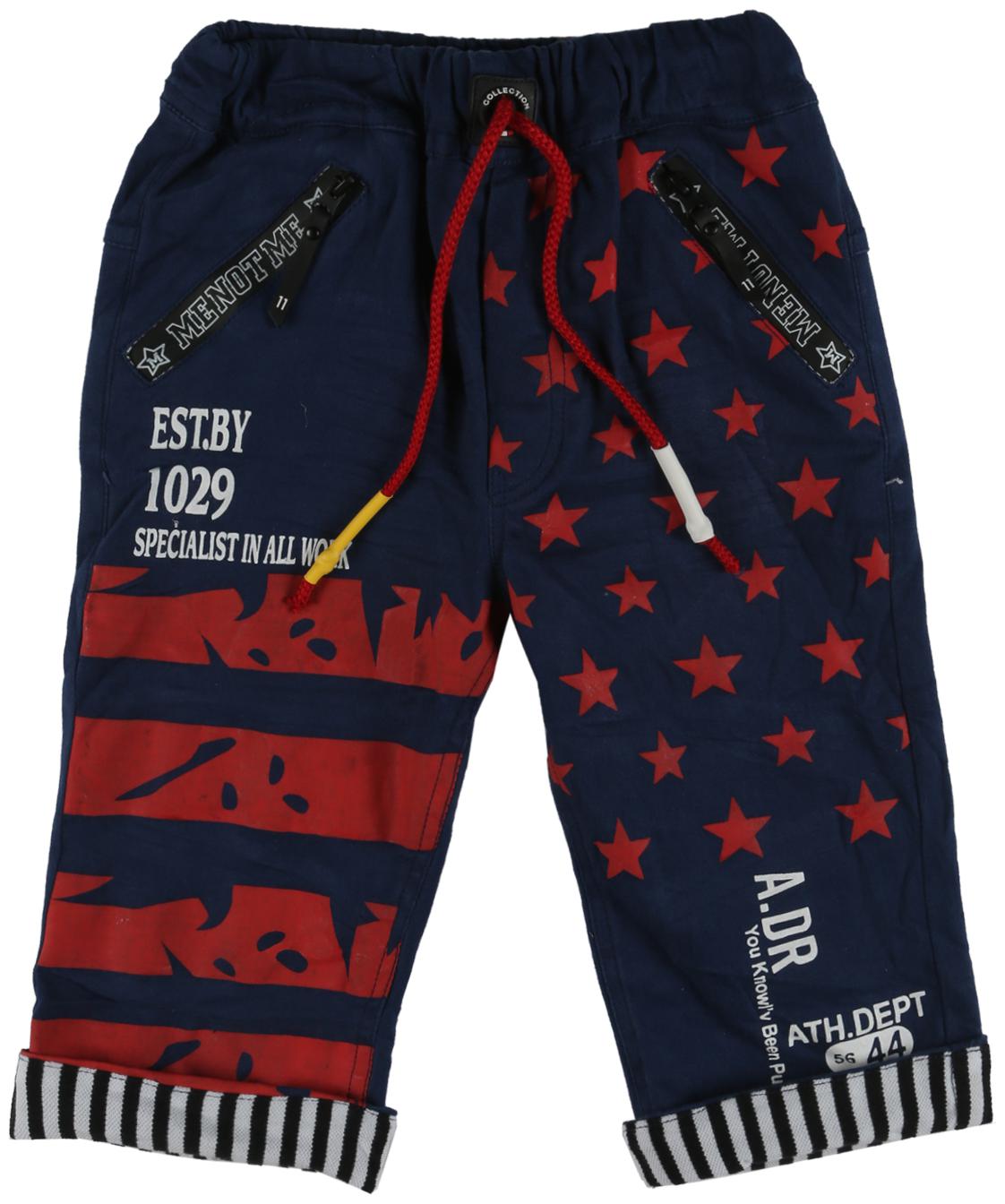 

TOONYPORT Baby boy Denim Printed Jeans - Blue