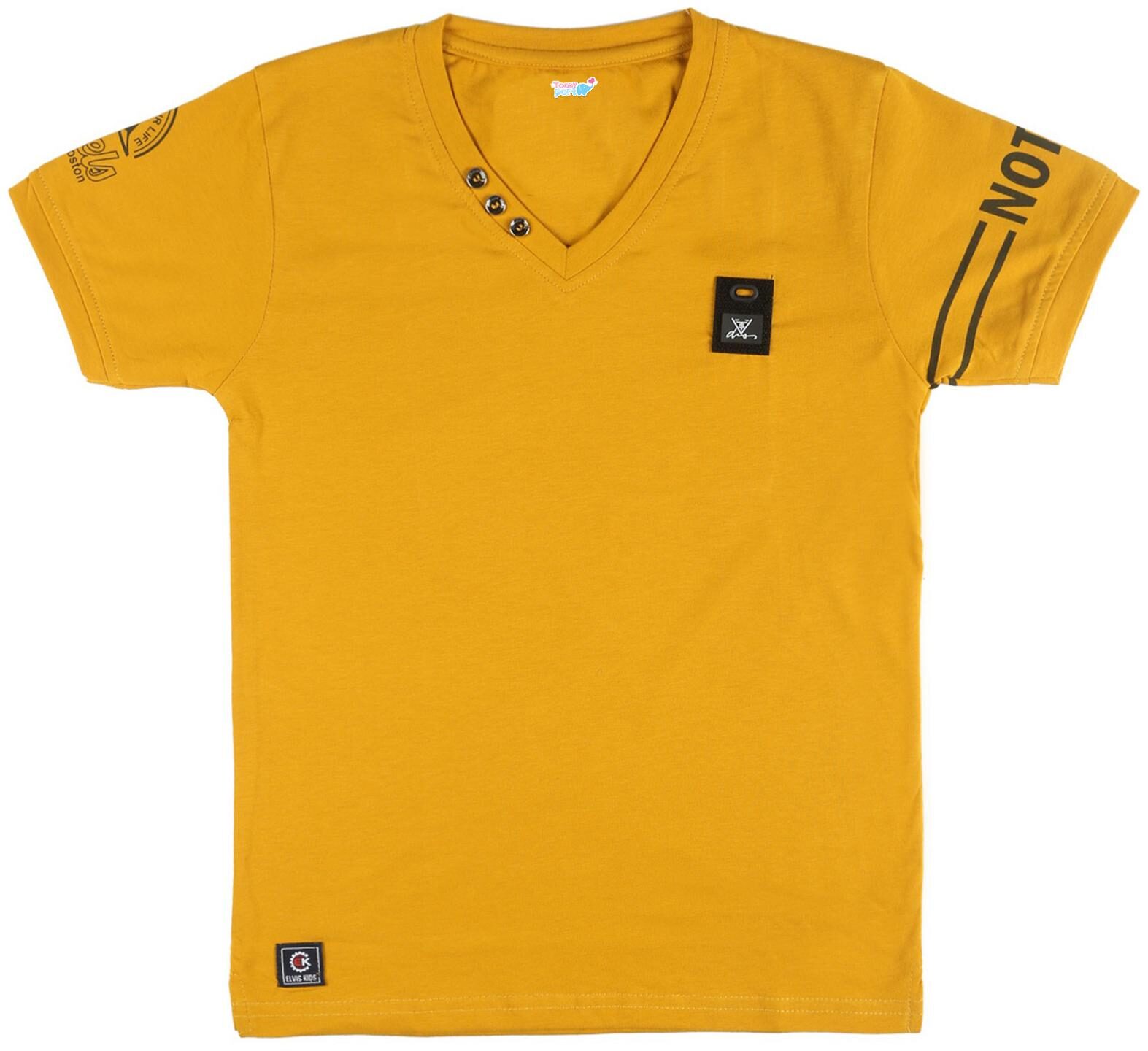 

TOONYPORT Cotton Printed T shirt for Baby Boy - Yellow