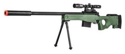 

PUBG AWM Sniper Rifle Toy Gun with Laser Target Big Size Army (Multicolor)
