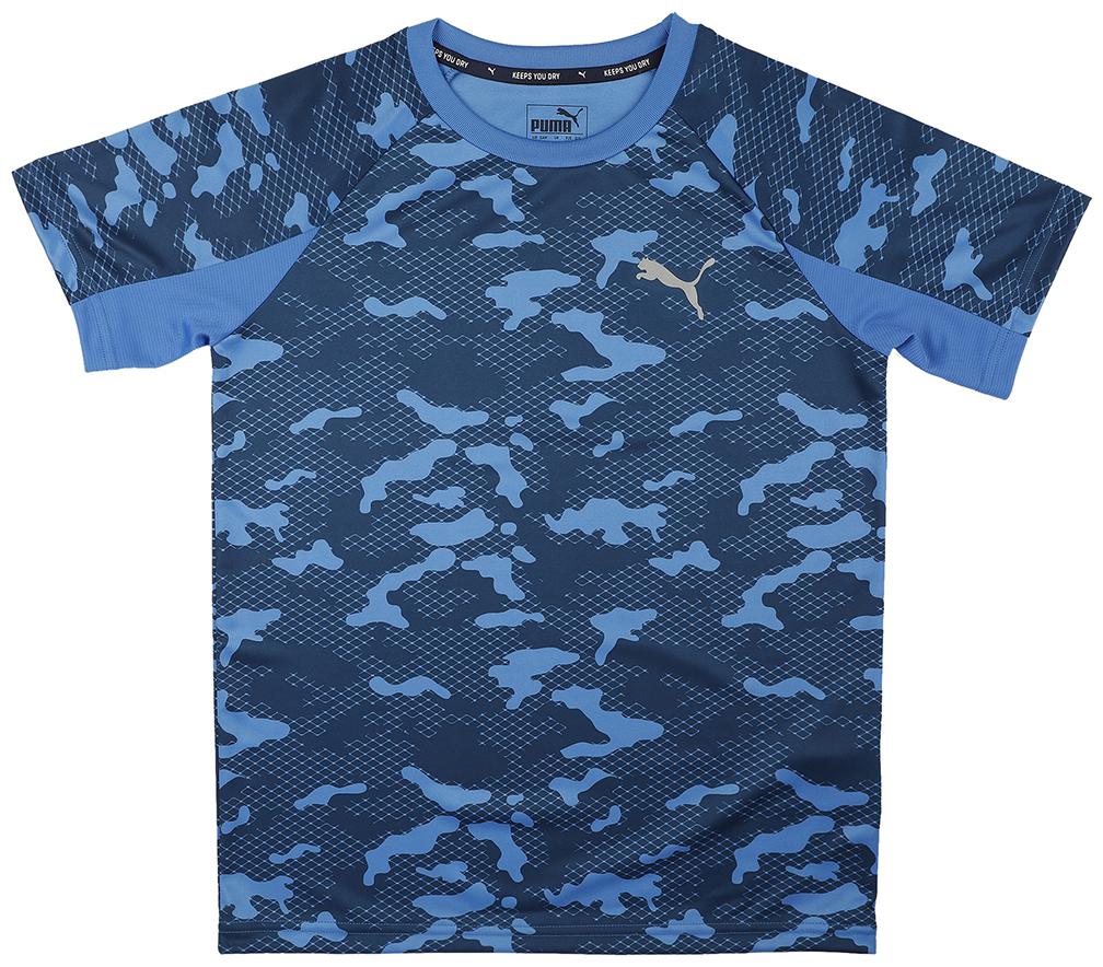 

Puma Boy Polyester Printed T-shirt - Blue