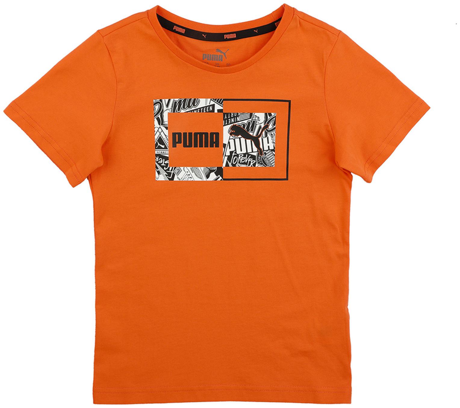 

Puma Boy Cotton Printed T-shirt - Red
