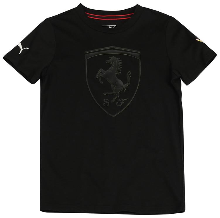 

Puma Boy Cotton Printed T-shirt - Black