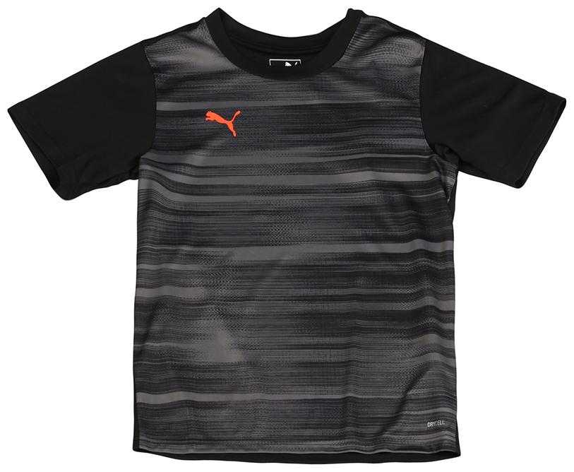 

Puma Boy Polyester Printed T-shirt - Black