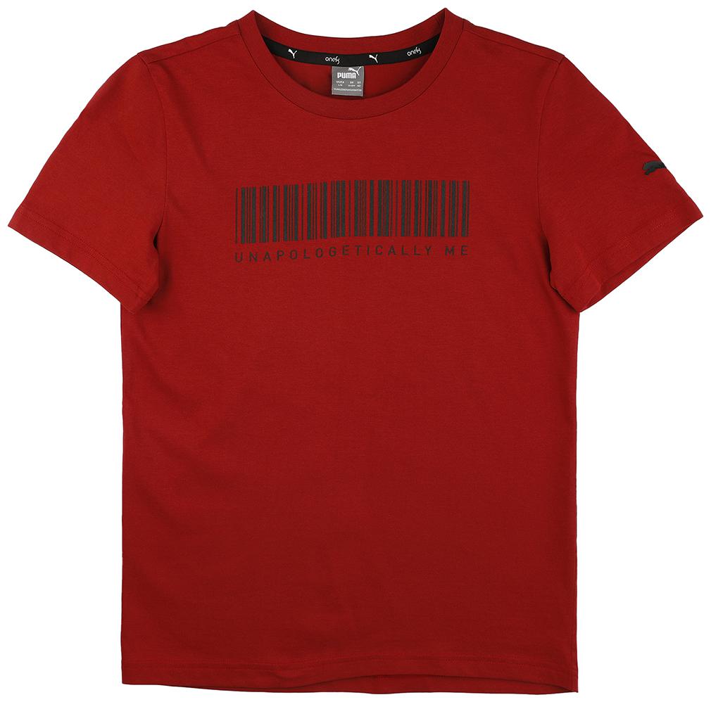 

Puma Boy Cotton Printed T-shirt - Maroon