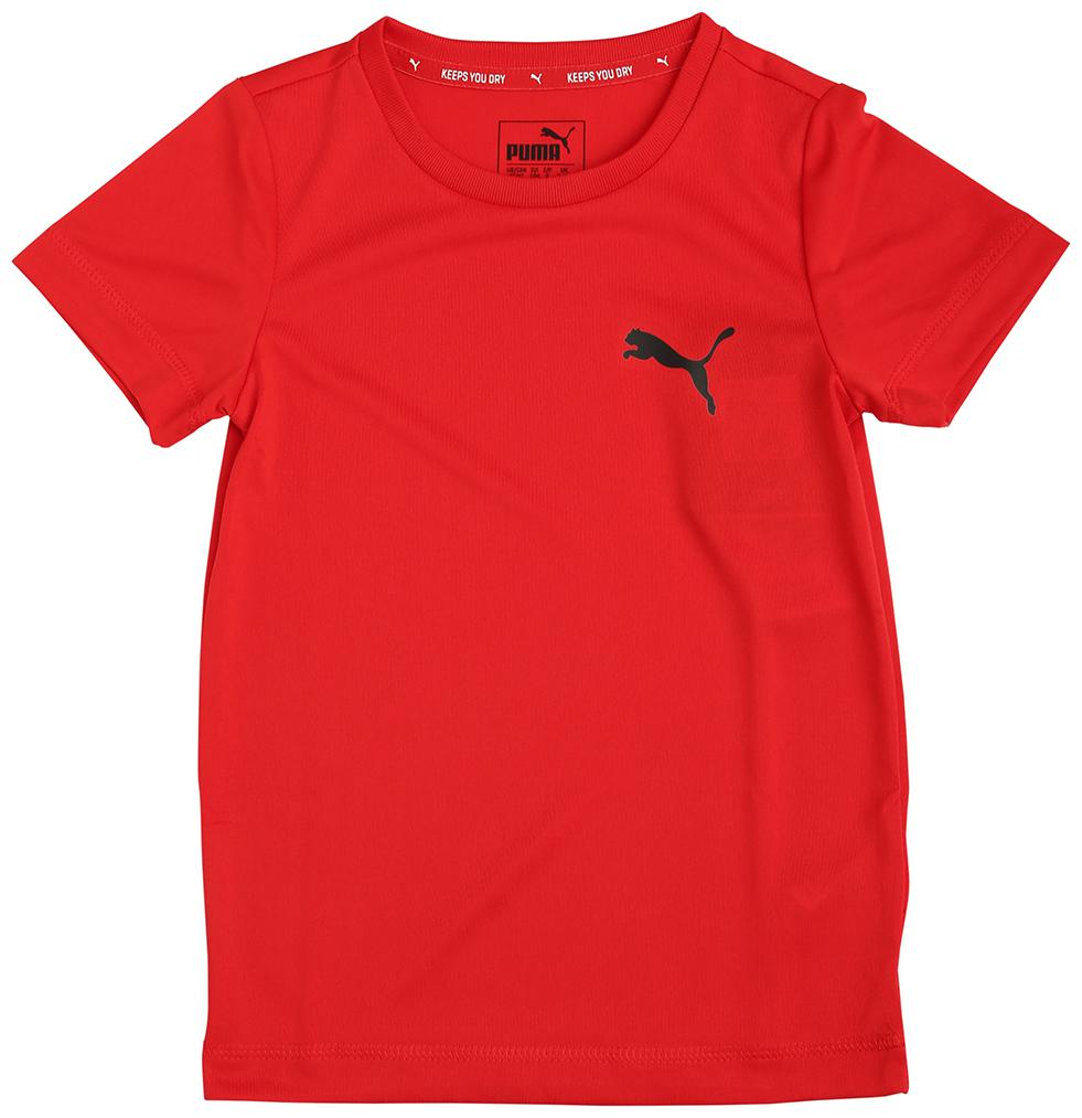 

Puma Boy Polyester Printed T-shirt - Red