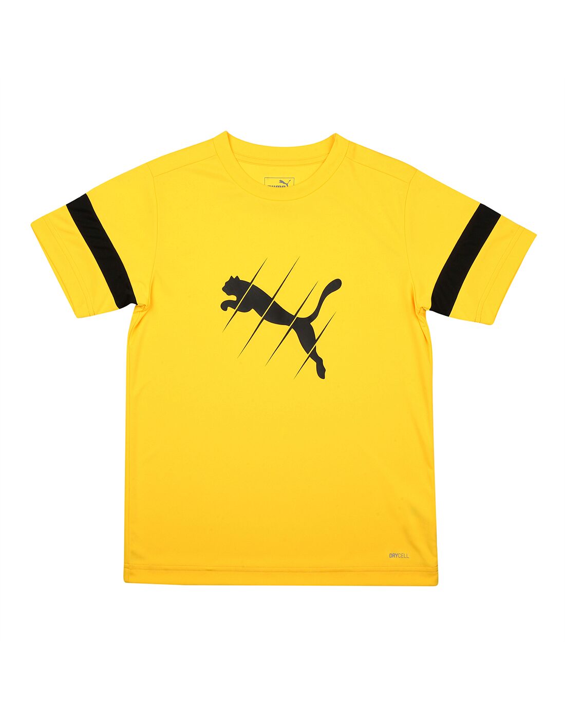 

Puma Boy Polyester Printed T-shirt - Yellow