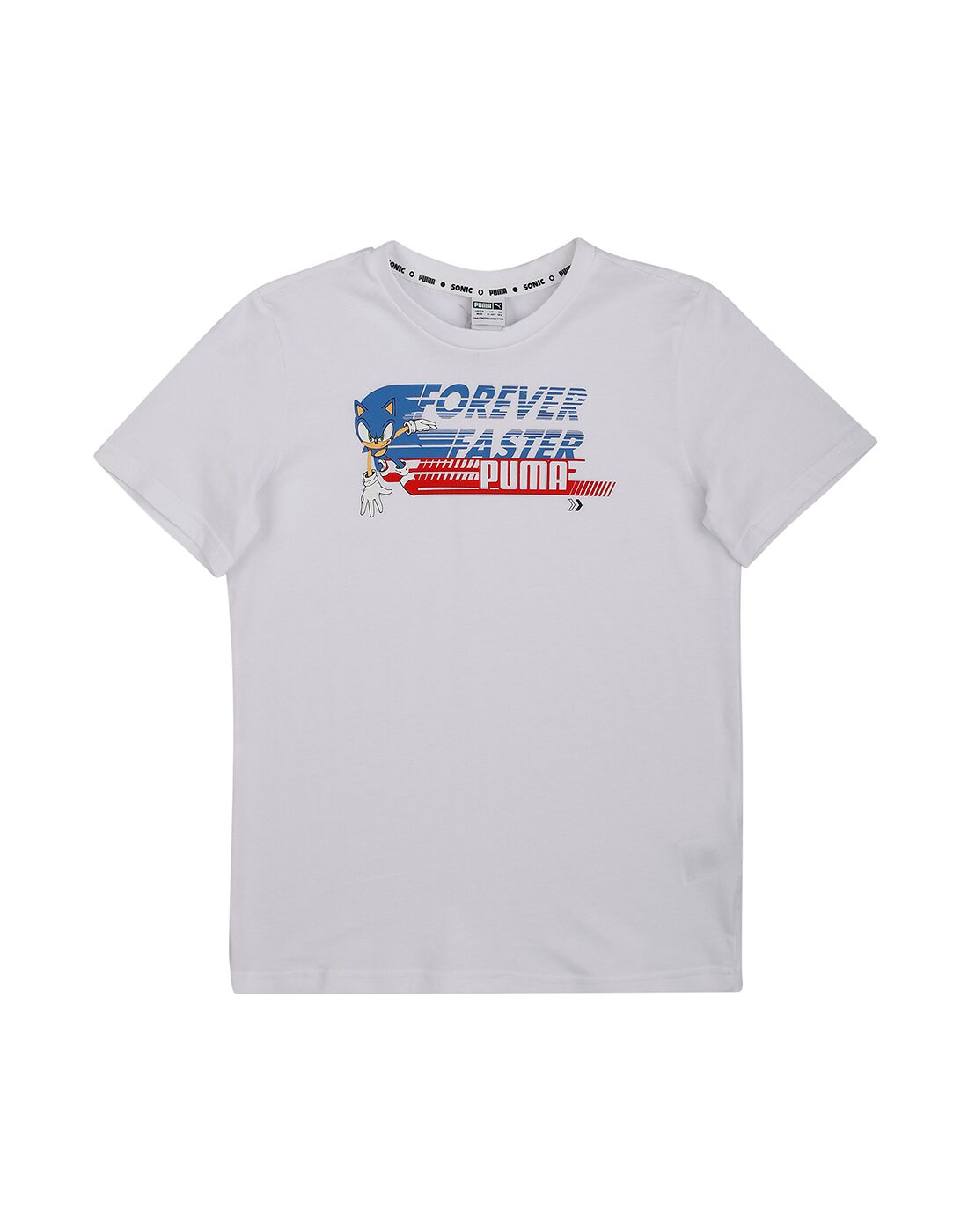 

Puma Boy Cotton Printed T-shirt - White