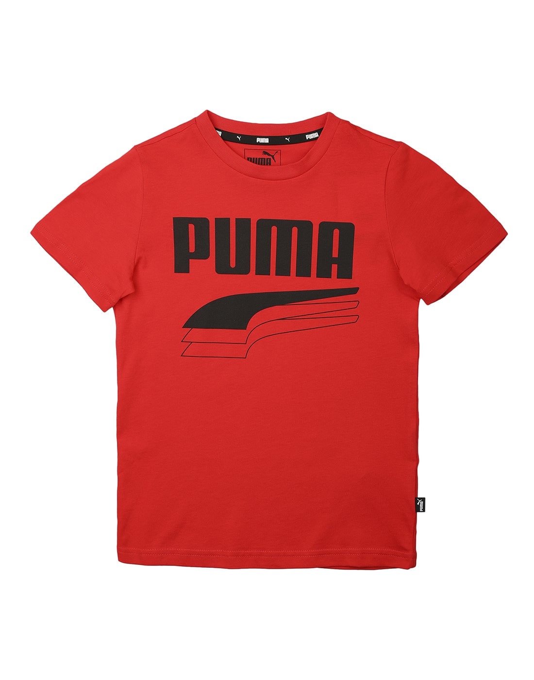 

Puma Boy Cotton Printed T-shirt - Red