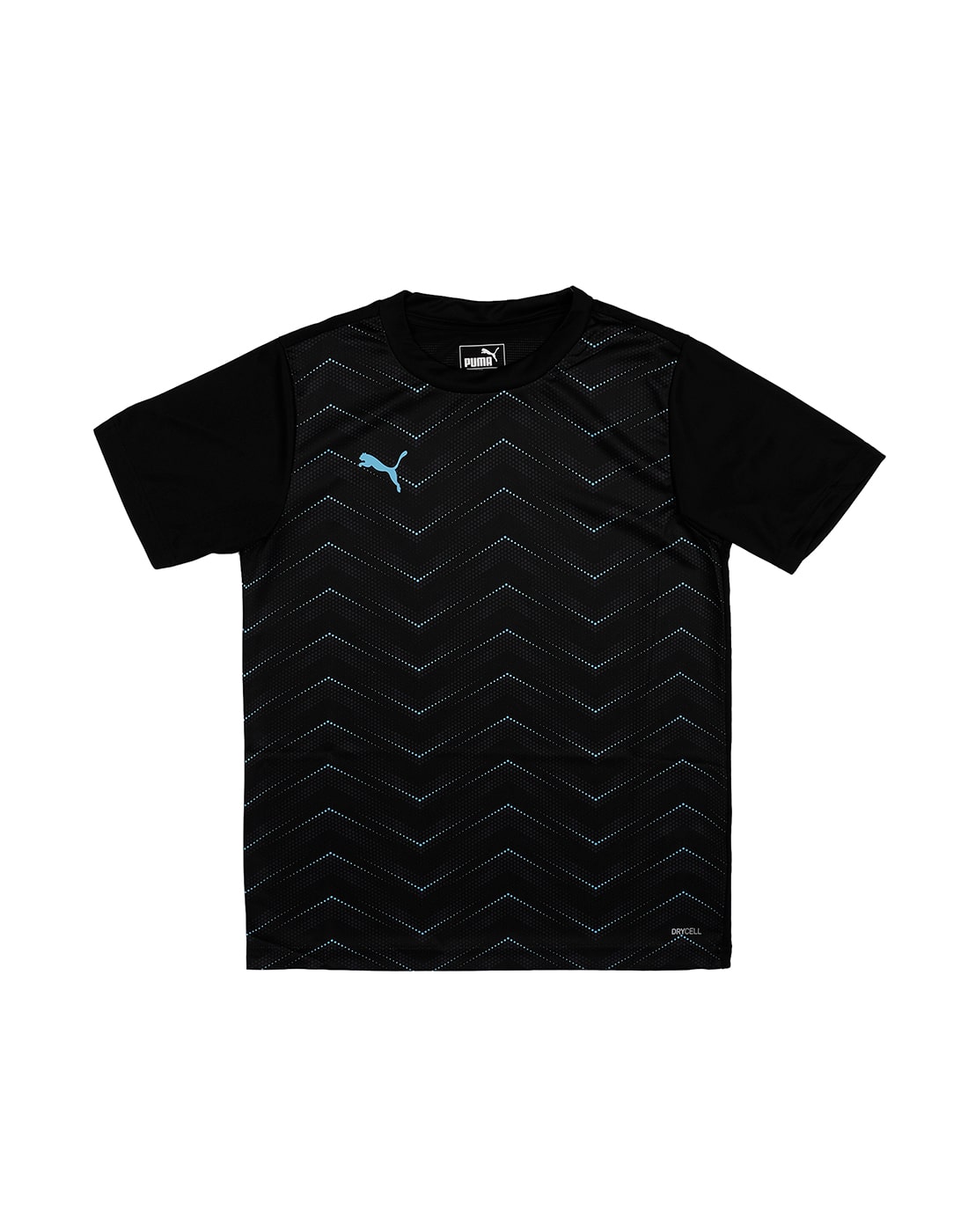 

Puma Boy Polyester Printed T-shirt - Black