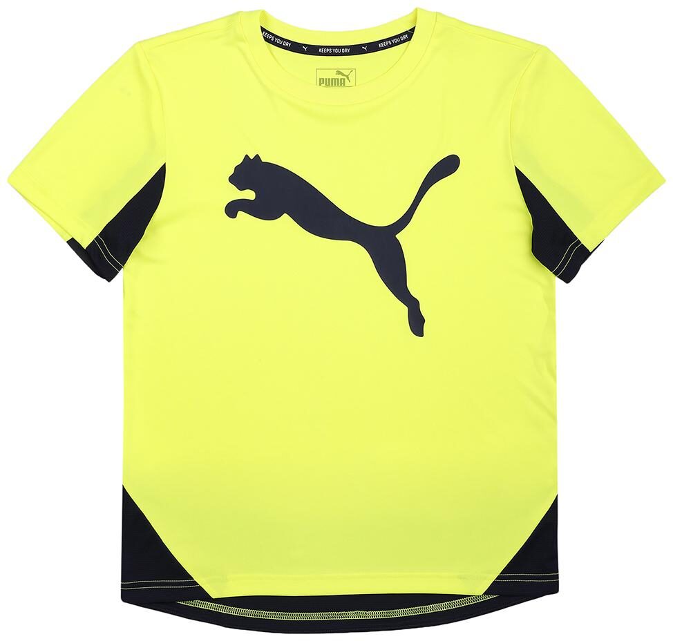 

Puma Boy Polyester Printed T-shirt - Yellow