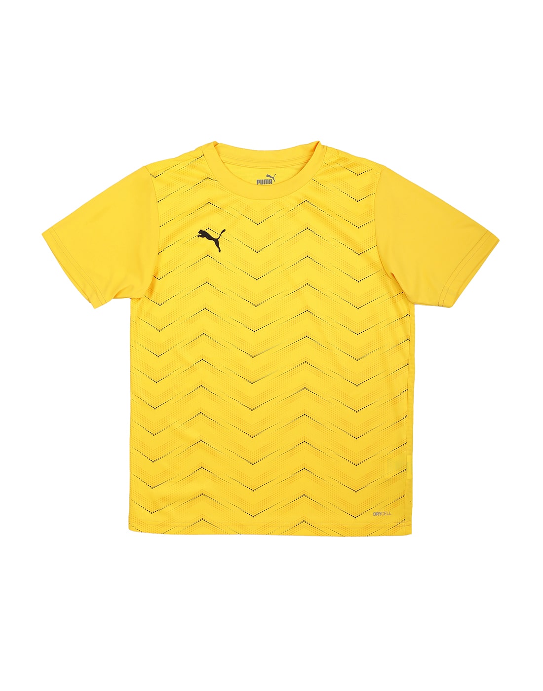 

Puma Boy Polyester Printed T-shirt - Yellow