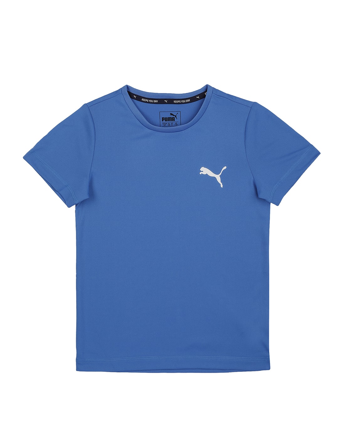 

Puma Boy Polyester Printed T-shirt - Blue