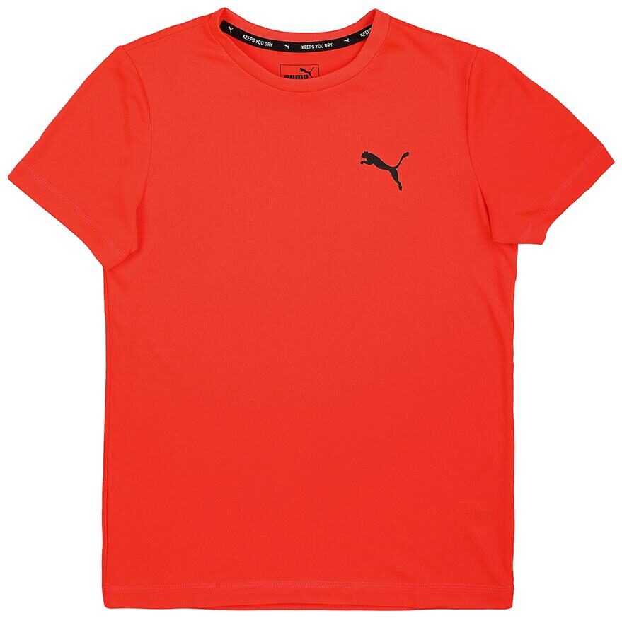 

Puma Boy Polyester Printed T-shirt - Orange