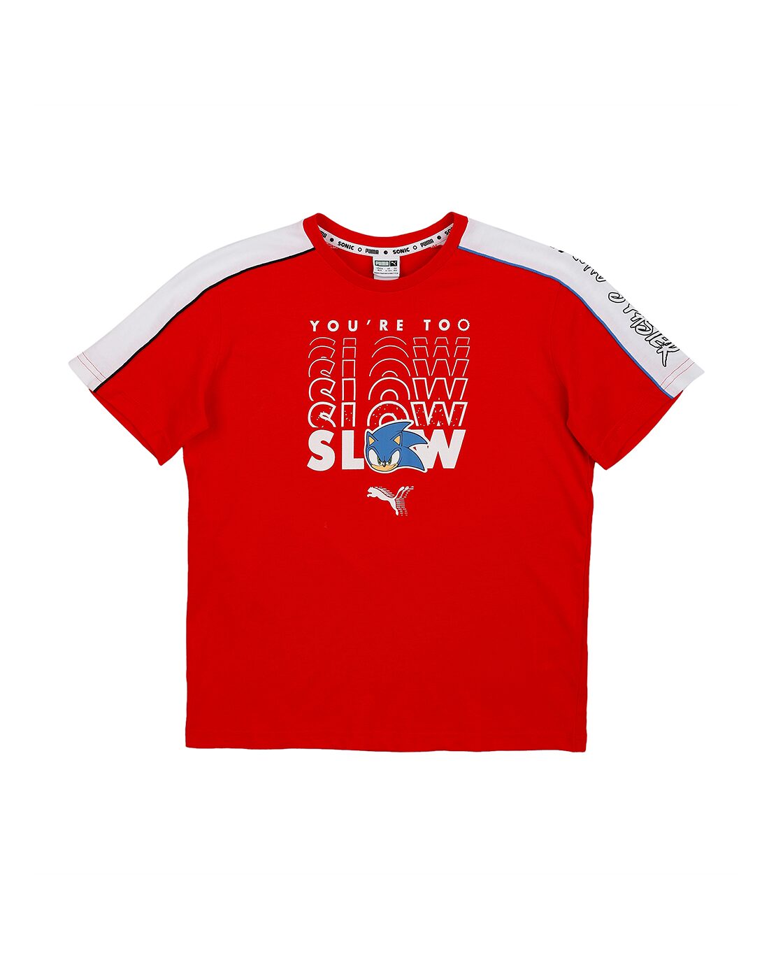 

Puma Boy Cotton Printed T-shirt - Red