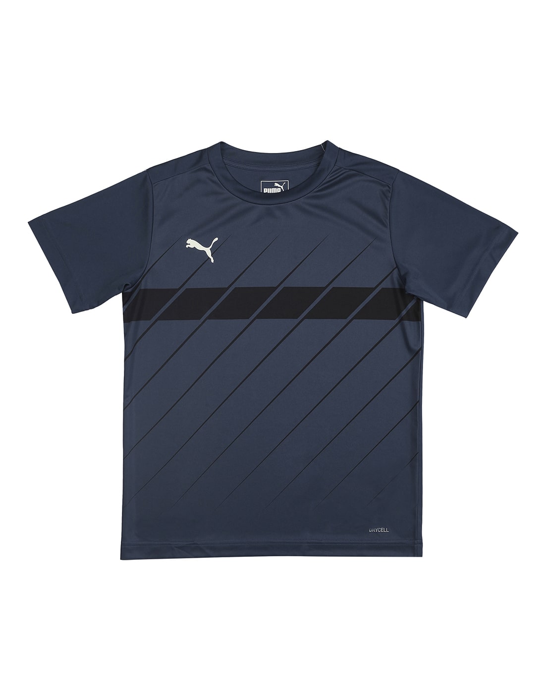 

Puma Boy Polyester Printed T-shirt - Blue
