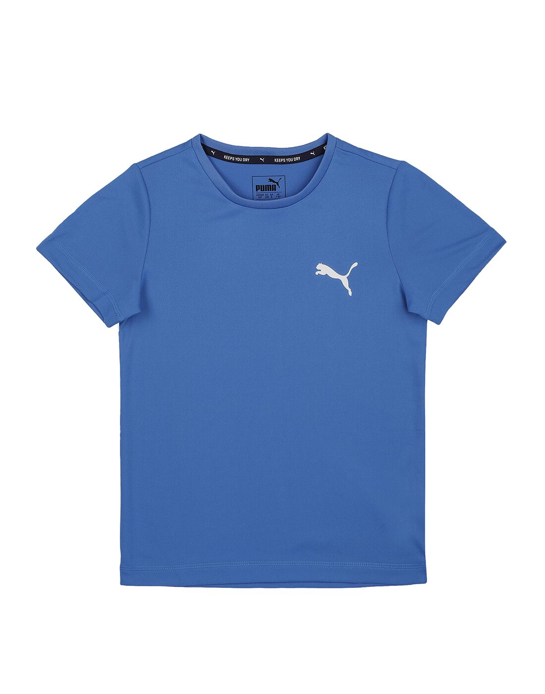 

Puma Boy Polyester Printed T-shirt - Blue