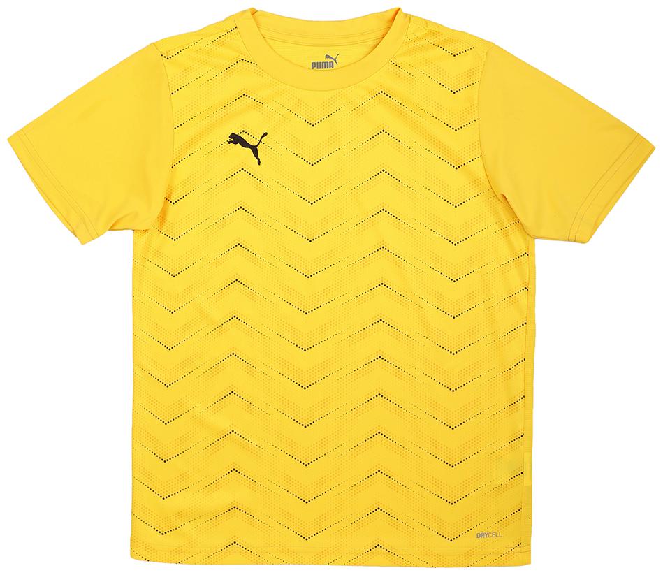 

Puma Boy Polyester Printed T-shirt - Yellow