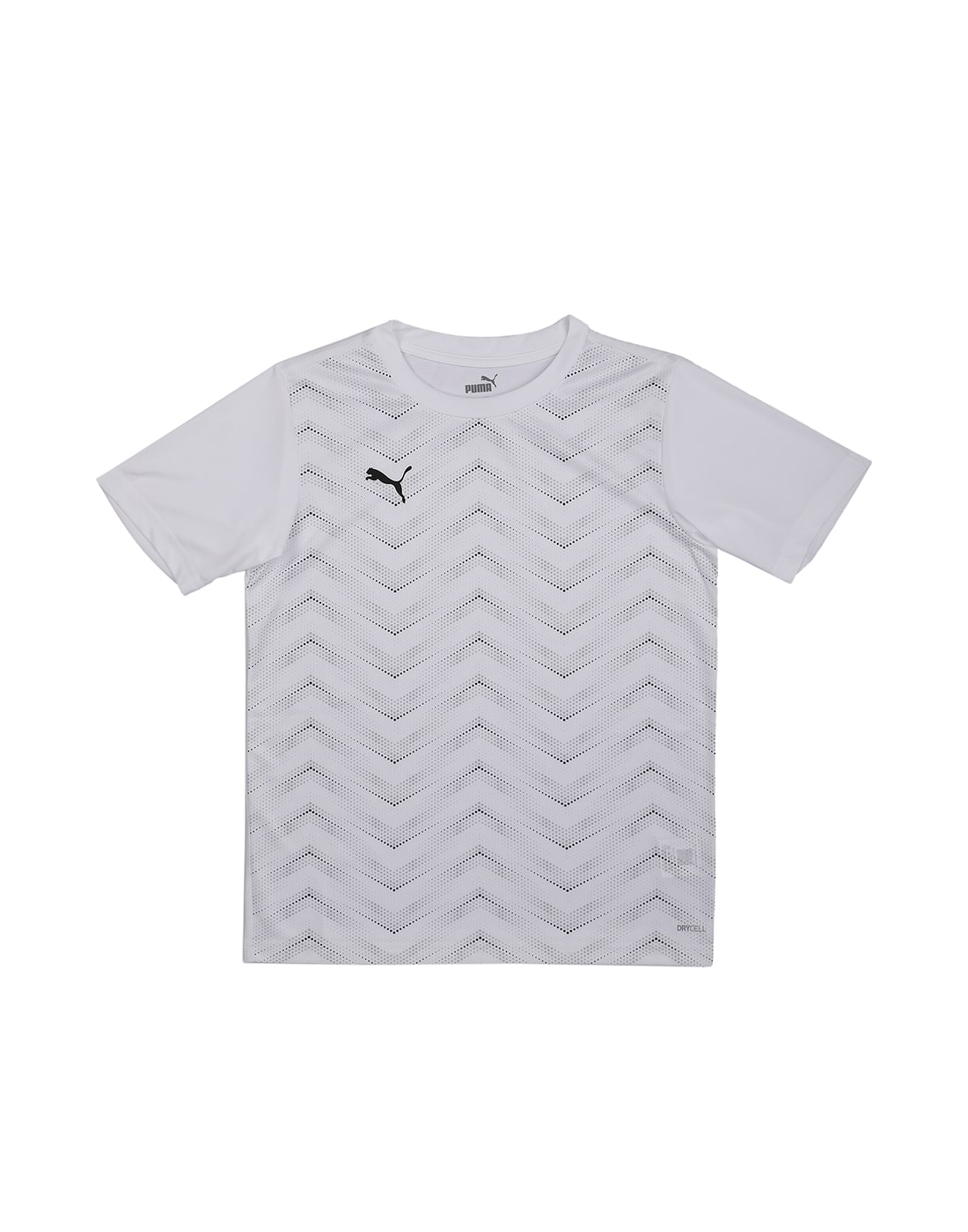 

Puma Boy Polyester Printed T-shirt - White