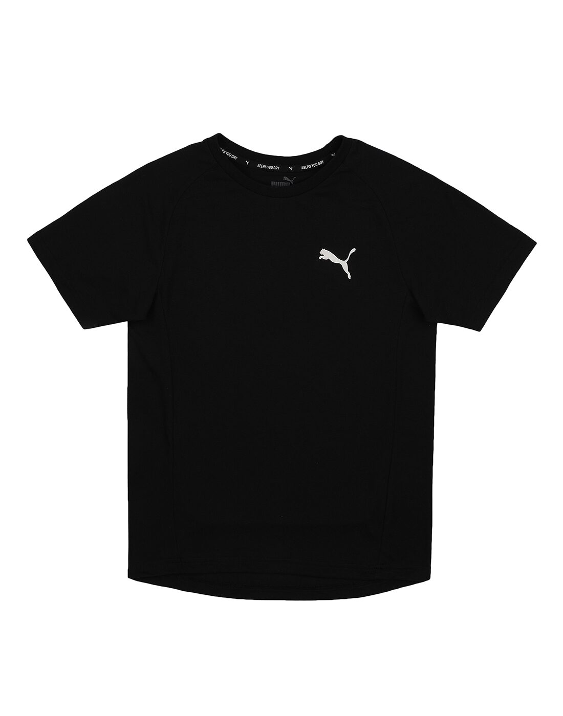 

Puma Boy Polyester Printed T-shirt - Black