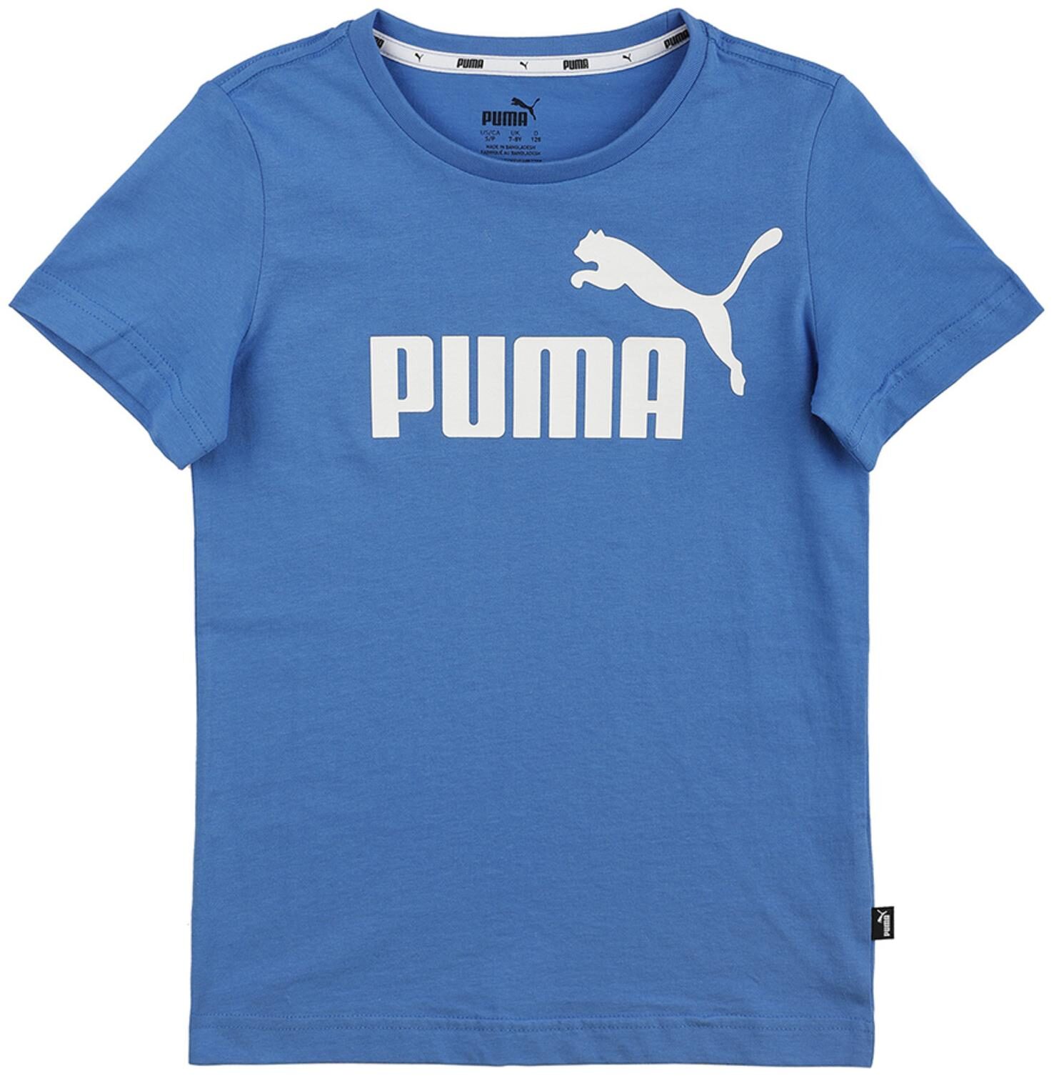 

Puma Boy Cotton Printed T-shirt - Blue