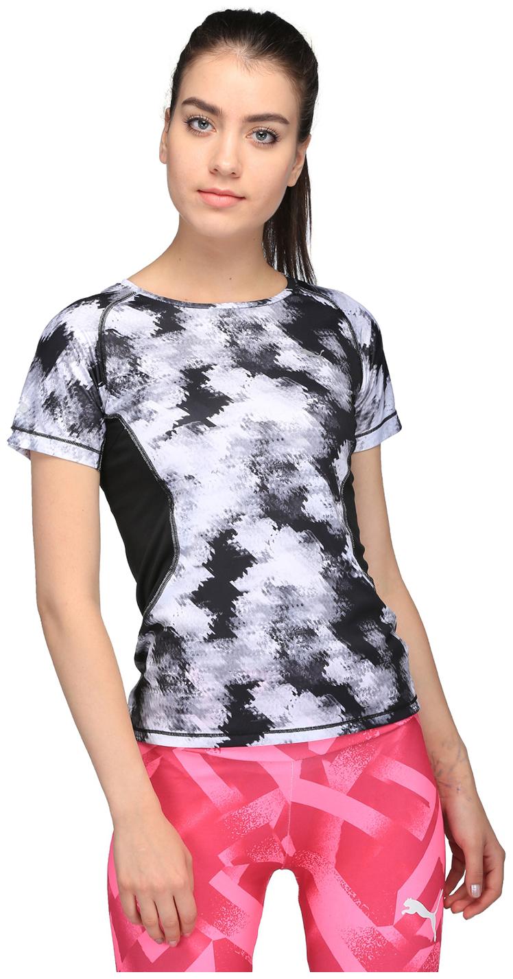 

Puma Girl Polyester Solid T shirt - Multi