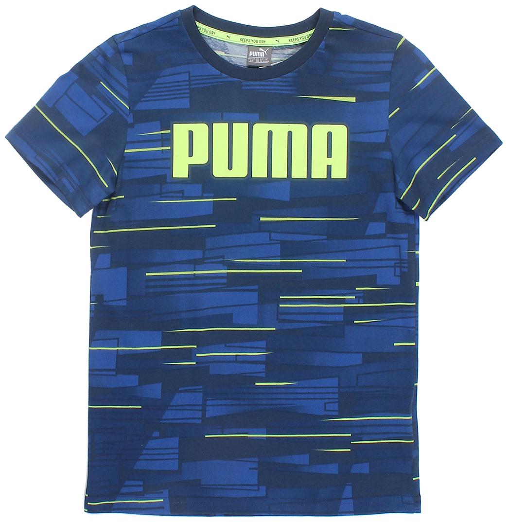 

Puma Boy Cotton Printed T-shirt - Blue
