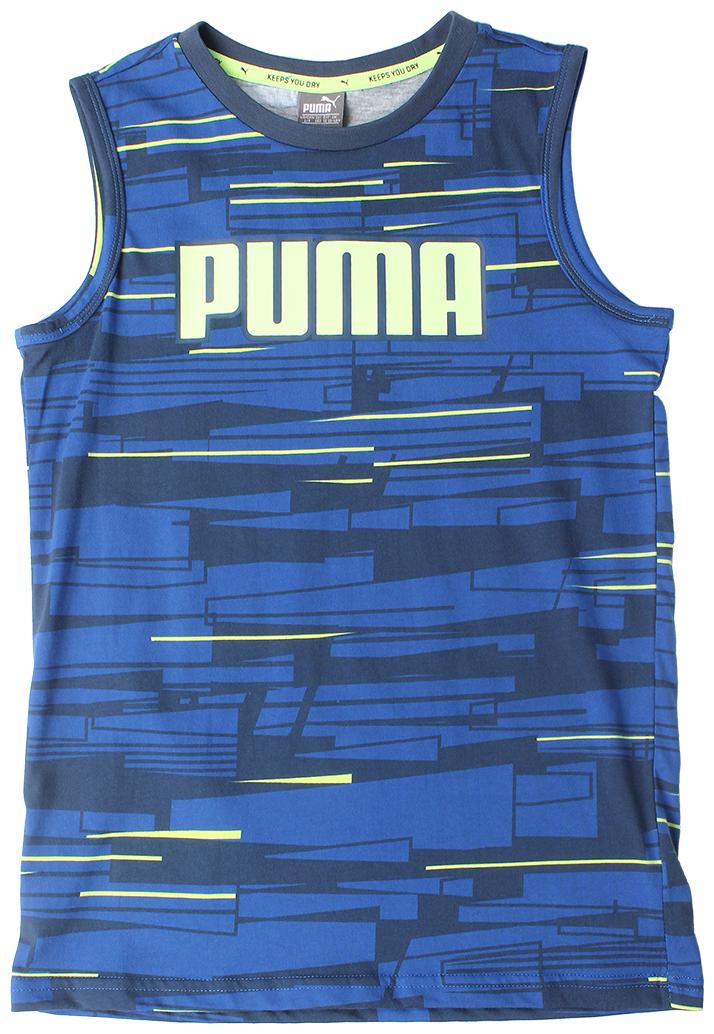

Puma Boy Cotton Printed T-shirt - Blue