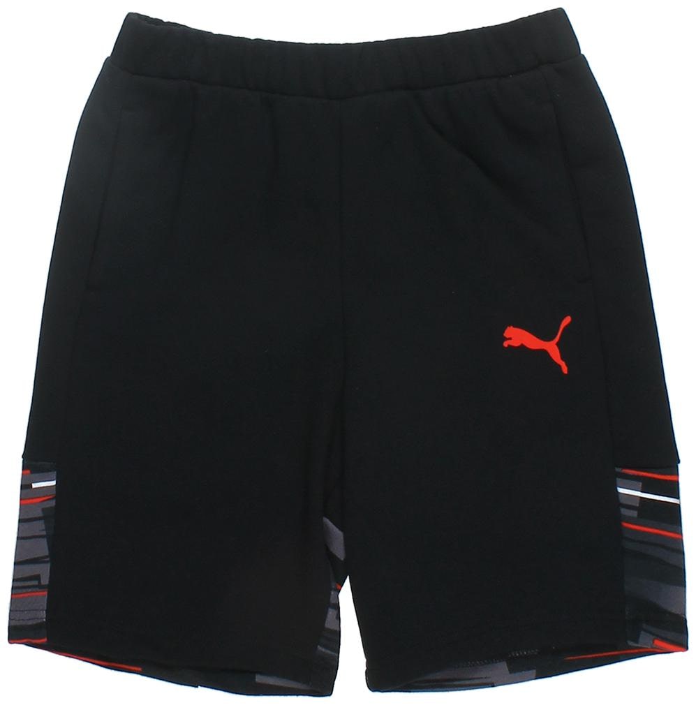 

Puma Boy Printed Shorts 3 4ths - Black
