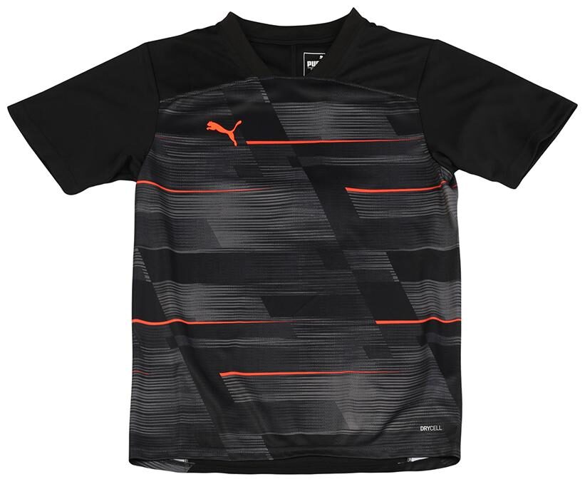 

Puma Boy Polyester Printed T-shirt - Black