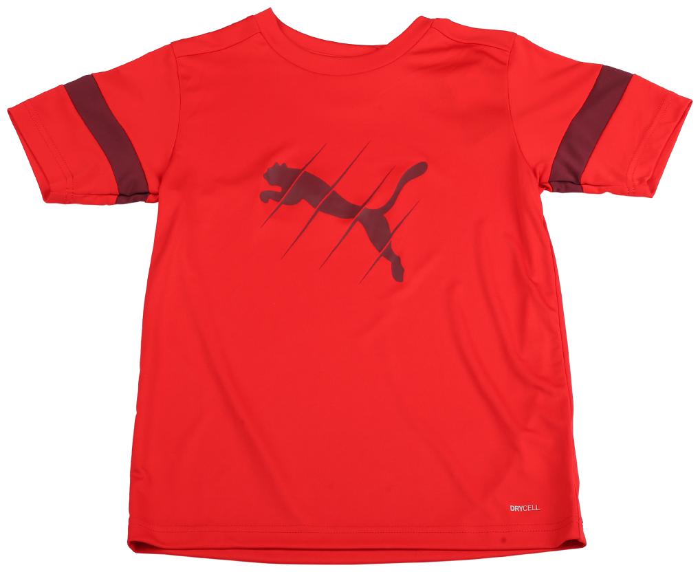 

Puma Boy Polyester Printed T-shirt - Red