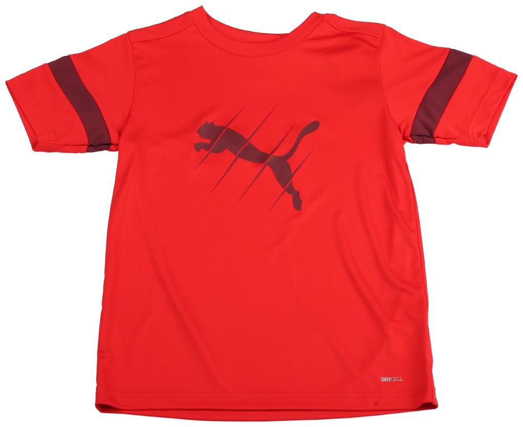

Puma Boy Polyester Printed T-shirt - Red