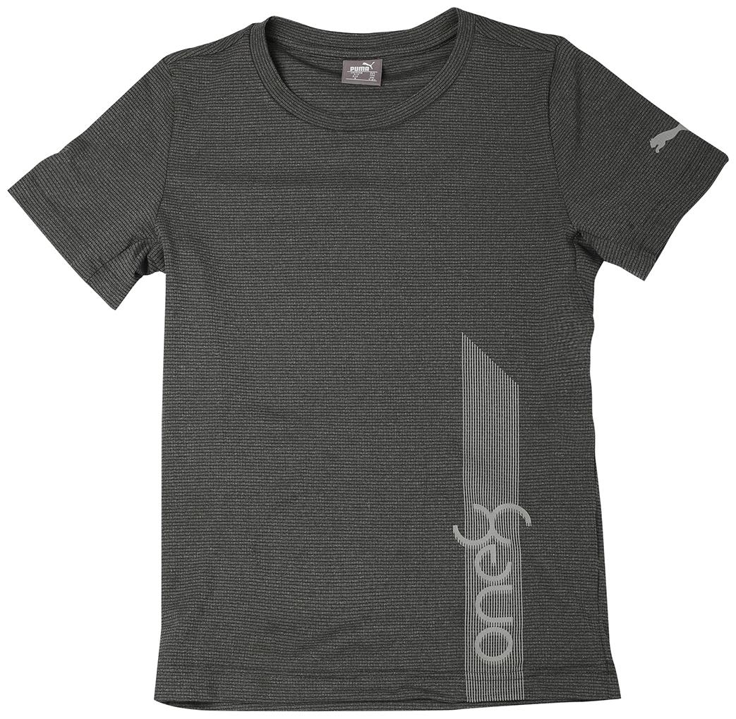 

Puma Boy Polyester Printed T-shirt - Grey