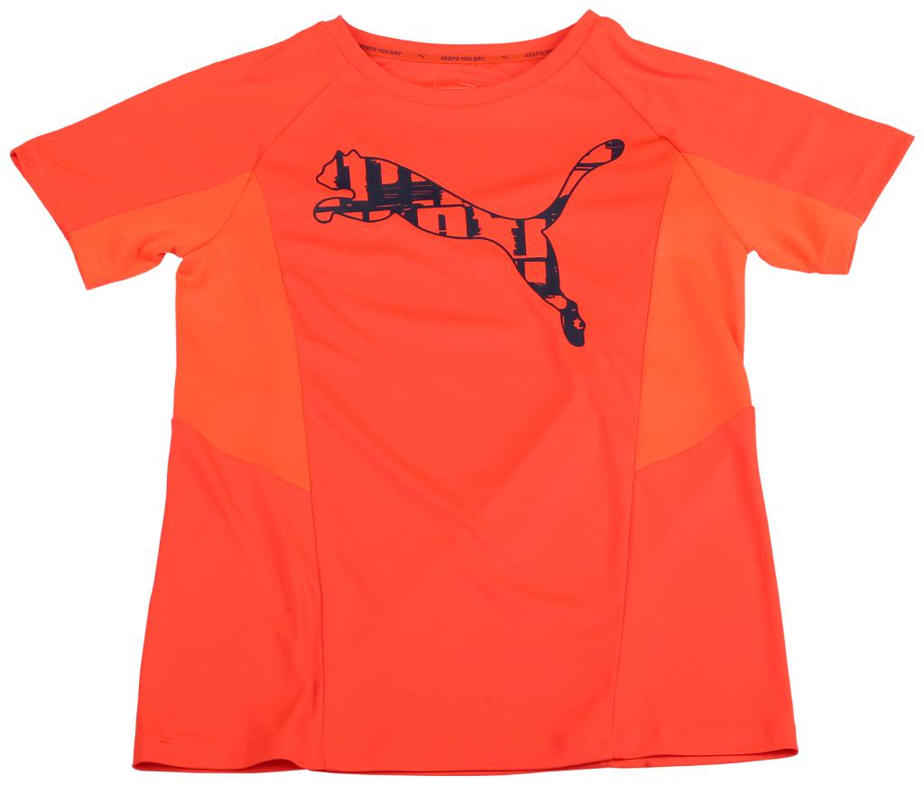 

Puma Boy Polyester Printed T-shirt - Red