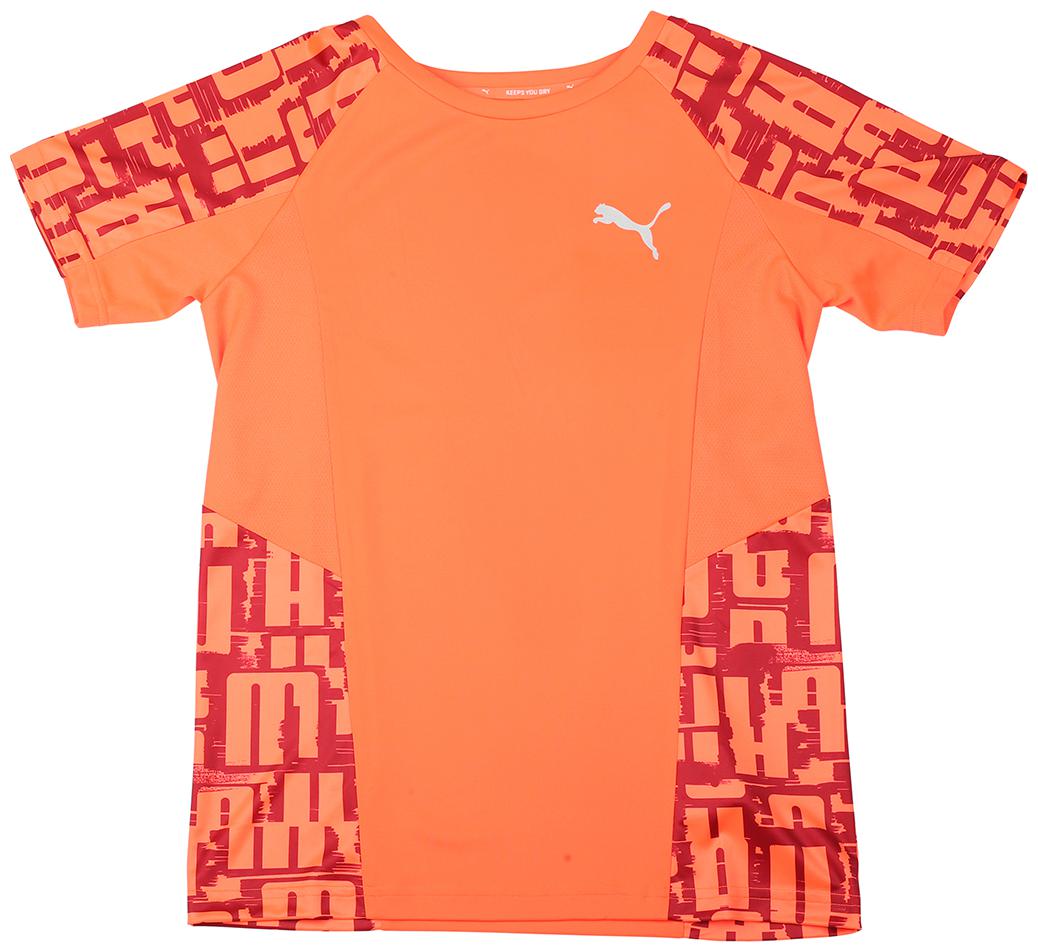 

Puma Boy Polyester Printed T-shirt - Red