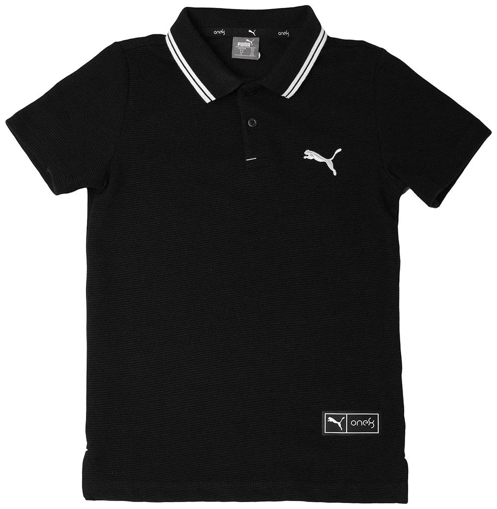 

Puma Boy Polyester Solid T-shirt - Black