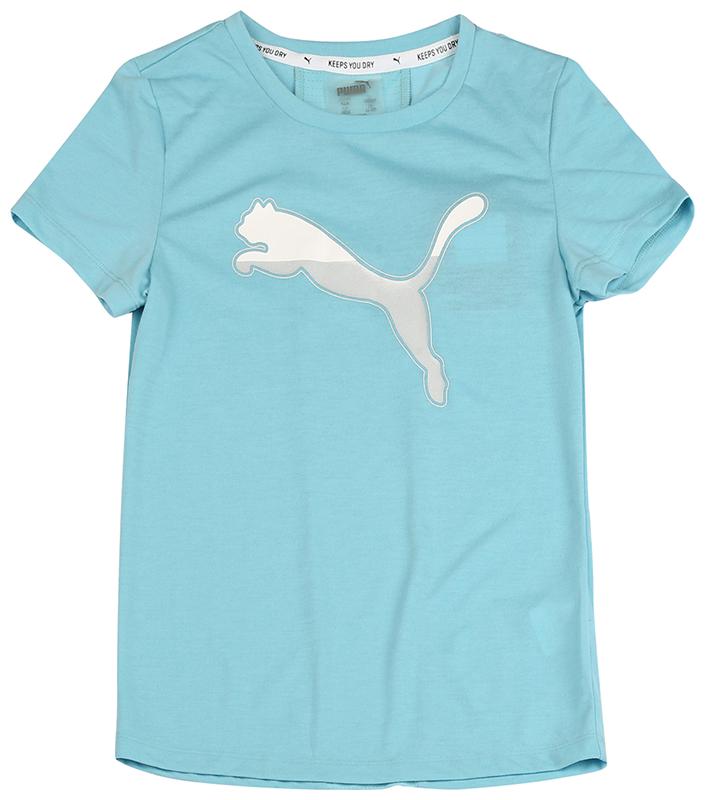 

Puma Girl Polyester Printed T shirt - Blue