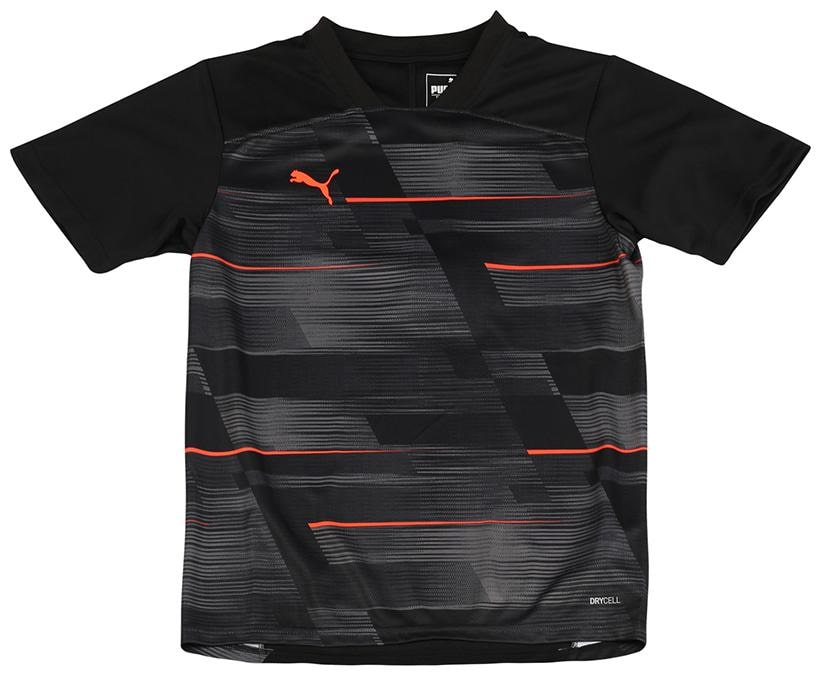 

Puma Boy Polyester Printed T-shirt - Black