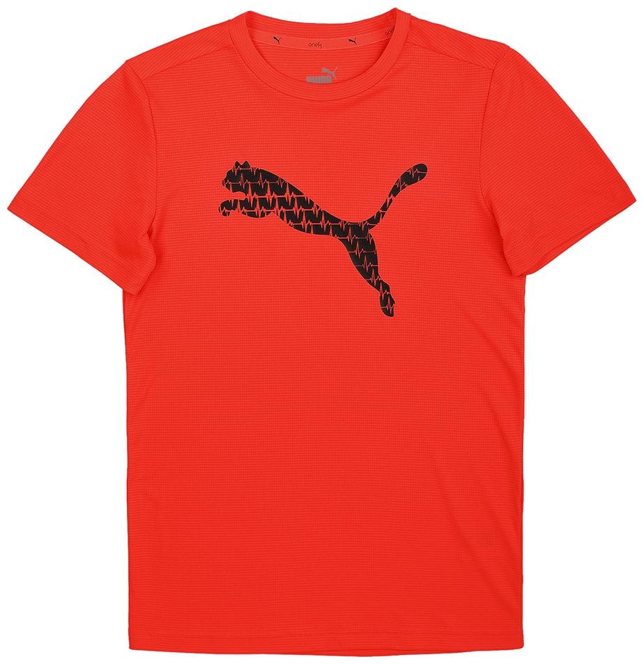 

Puma Boy Polyester Printed T-shirt - Red