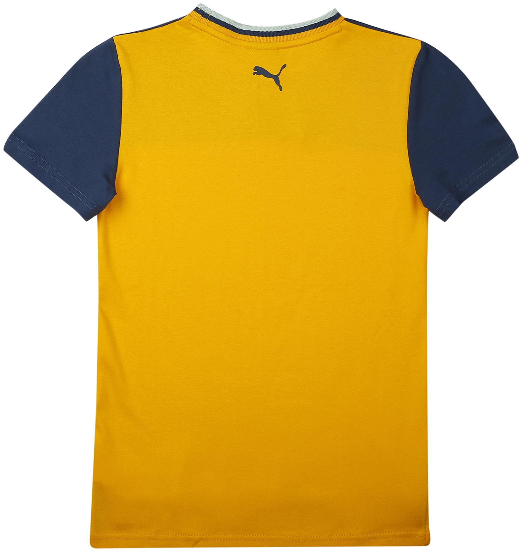 

Puma Boy Cotton blend Printed T-shirt - Yellow