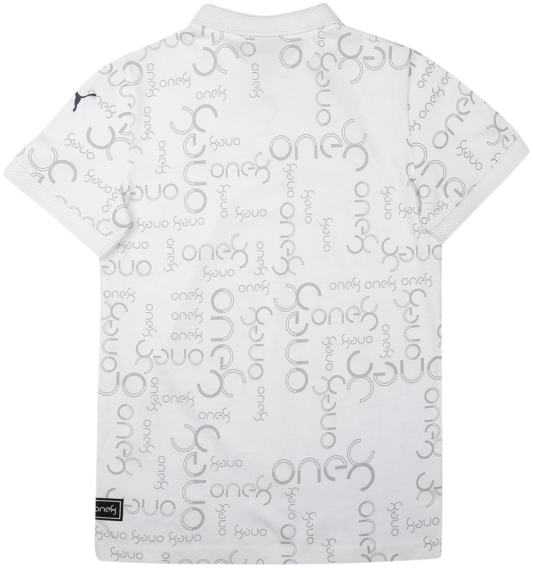 

Puma Boy Cotton blend Printed T-shirt - White