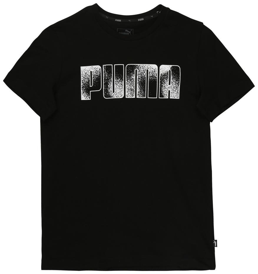 

Puma Boy Cotton Printed T-shirt - Black