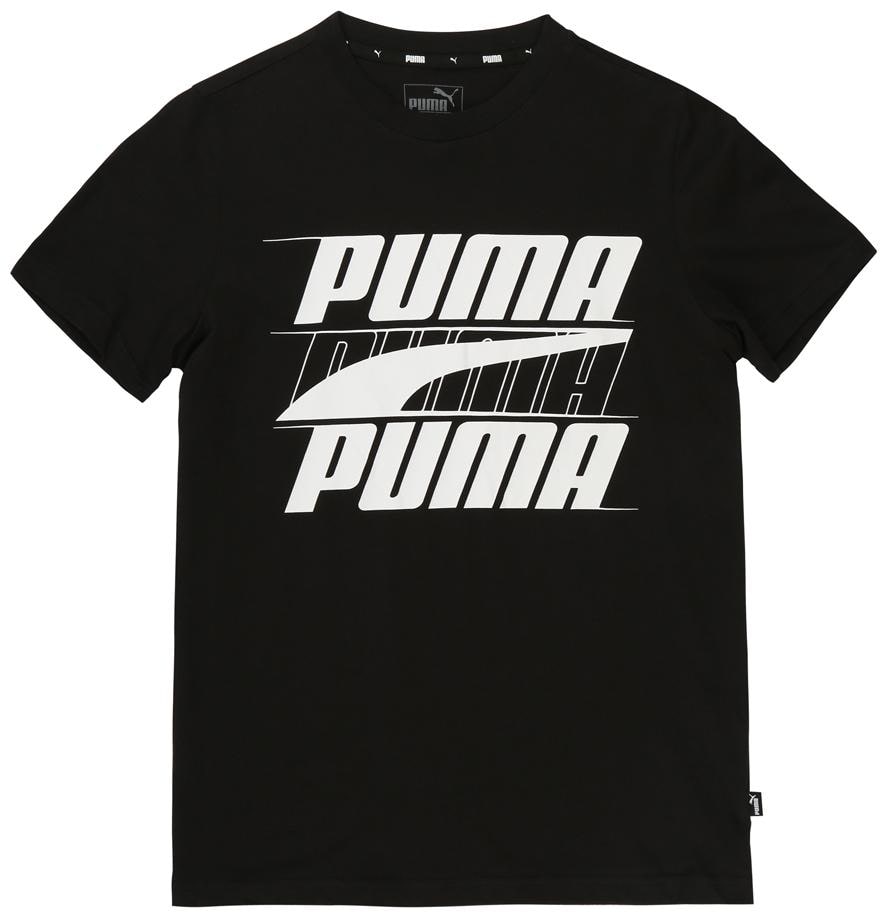 

Puma Boy Cotton Printed T-shirt - Black