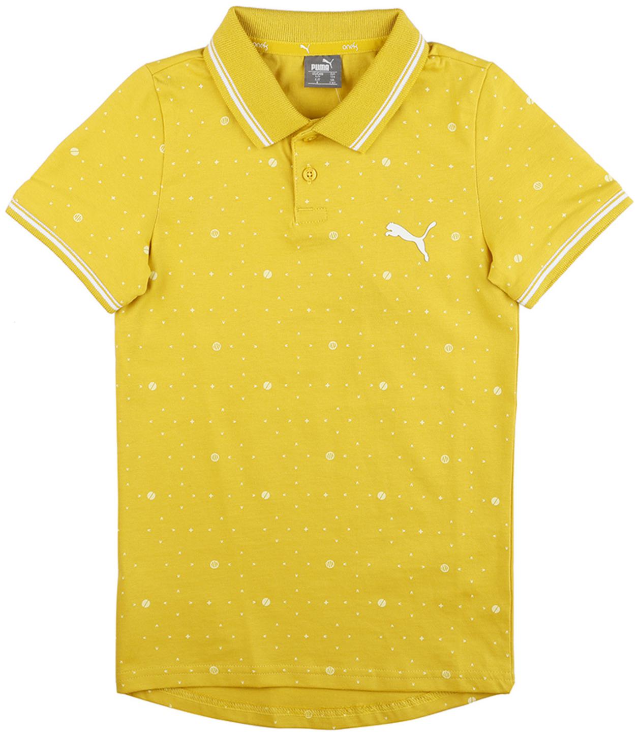 

Puma Boy Cotton Printed T-shirt - Yellow