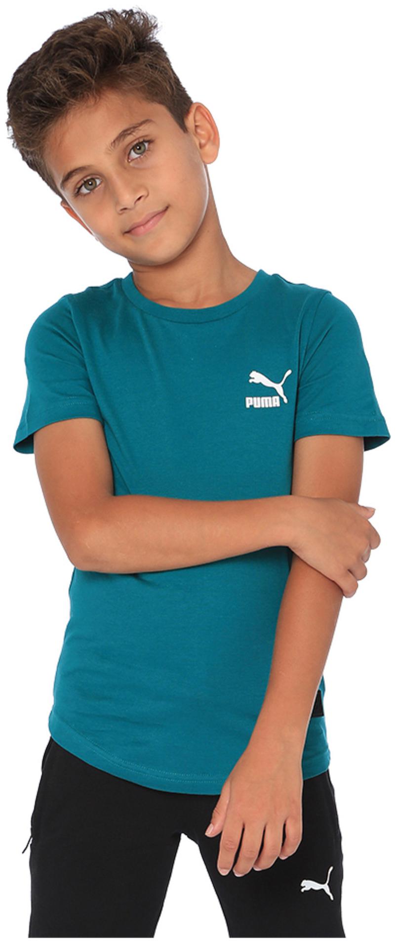 

Puma Boy Cotton Printed T-shirt - Green